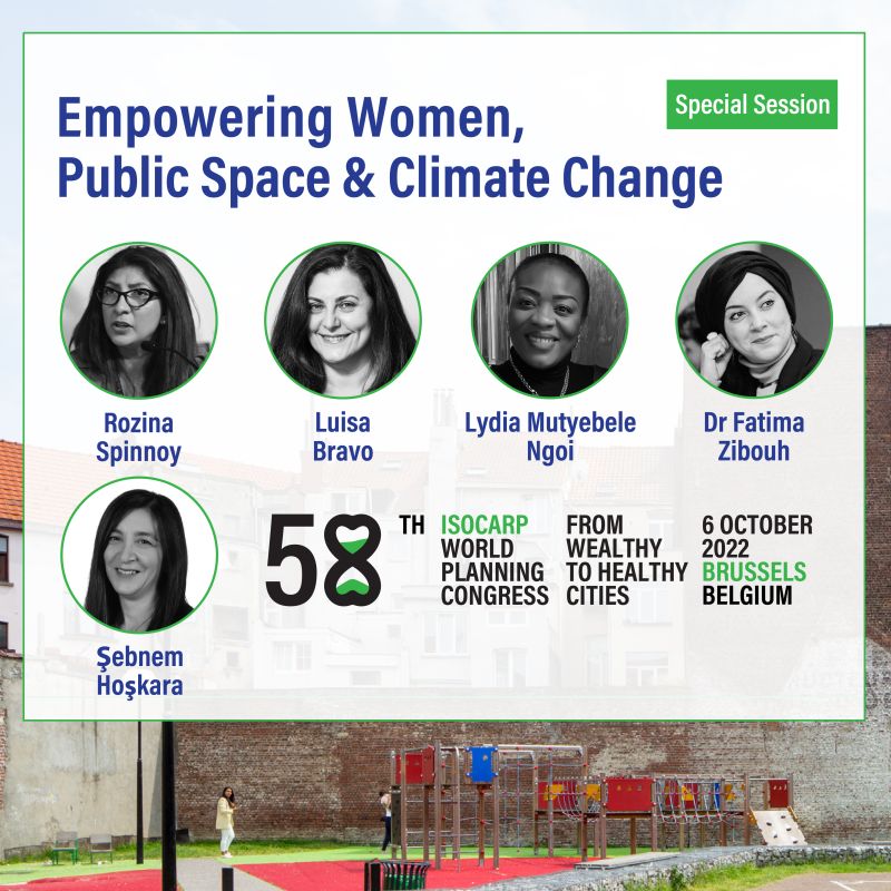 Empowering Women, Public Space & Climate Change – Live Talks (05) -2022