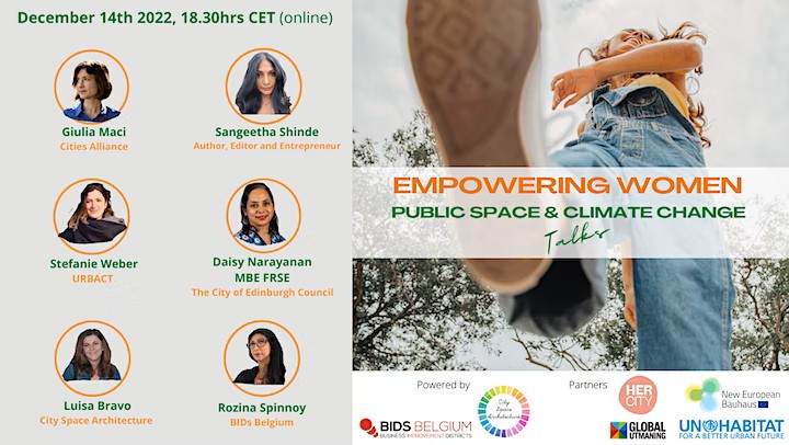 Empowering Women, Public Space & Climate Change – Live Talks (06) -2022